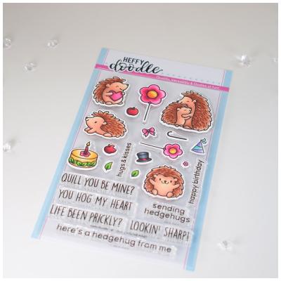 Heffy Doodle Clear Stamps - Quill You Be Mine